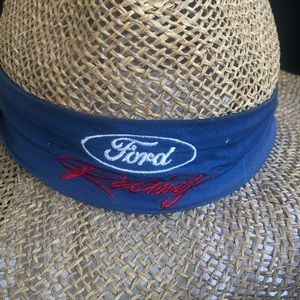 Ford Racing straw hat